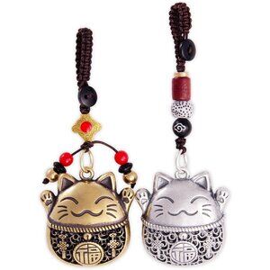 Cat Keychain Set Gift for Girlfriend Boyfriend Couples Mom Pet Lover for Wife